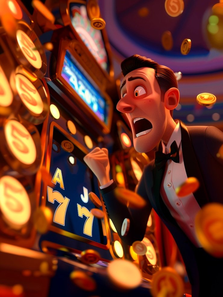 Tampilan layar permainan Fishing Arcade di platform ovo288 dengan berbagai target dan sistem skor