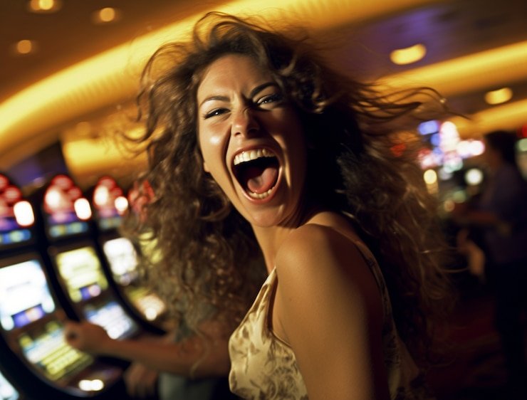 Tampilan meja Lightning Roulette dengan dealer langsung di studio ovo288
